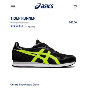 ASICS Tiger Runner Shoes - NWOB